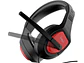 Audifono Gamer Ipega PG-R001, Color Negro y Rojo - Miniatura 4