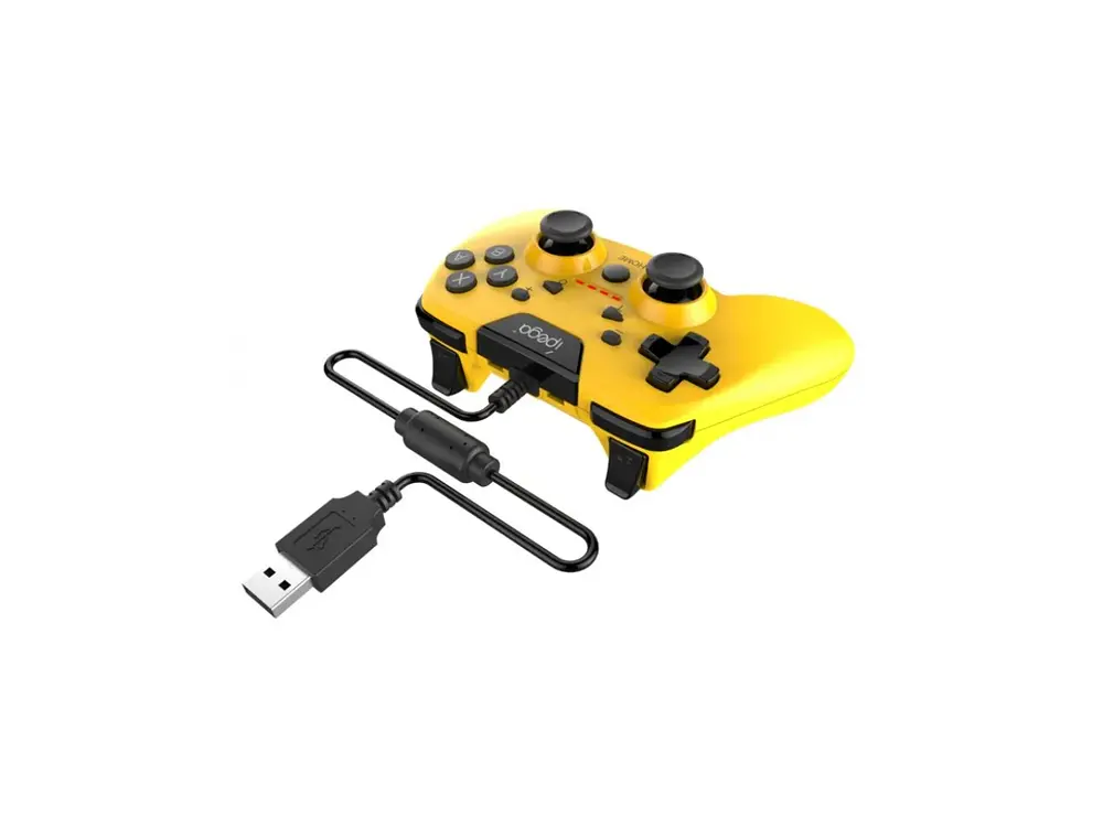 Control Ipega PG-SW012A, USB, Color Amarillo 2
