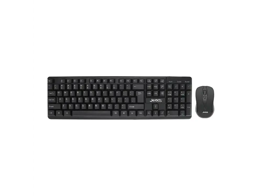 Pack Jedel Mouse y Teclado Inalambrico WS630 1