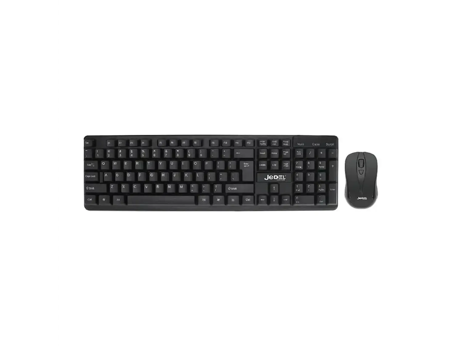 Pack Jedel Mouse y Teclado Inalambrico WS630 1