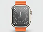 Smart Watch BD3 Ultra Borofone Sport Dorado, Correa Color Naranja - Miniatura 3