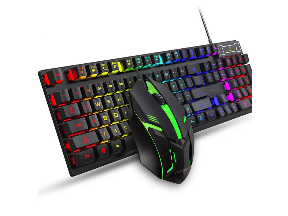 Pack Gamer Jedel Mouse y Teclado GK110+ 3