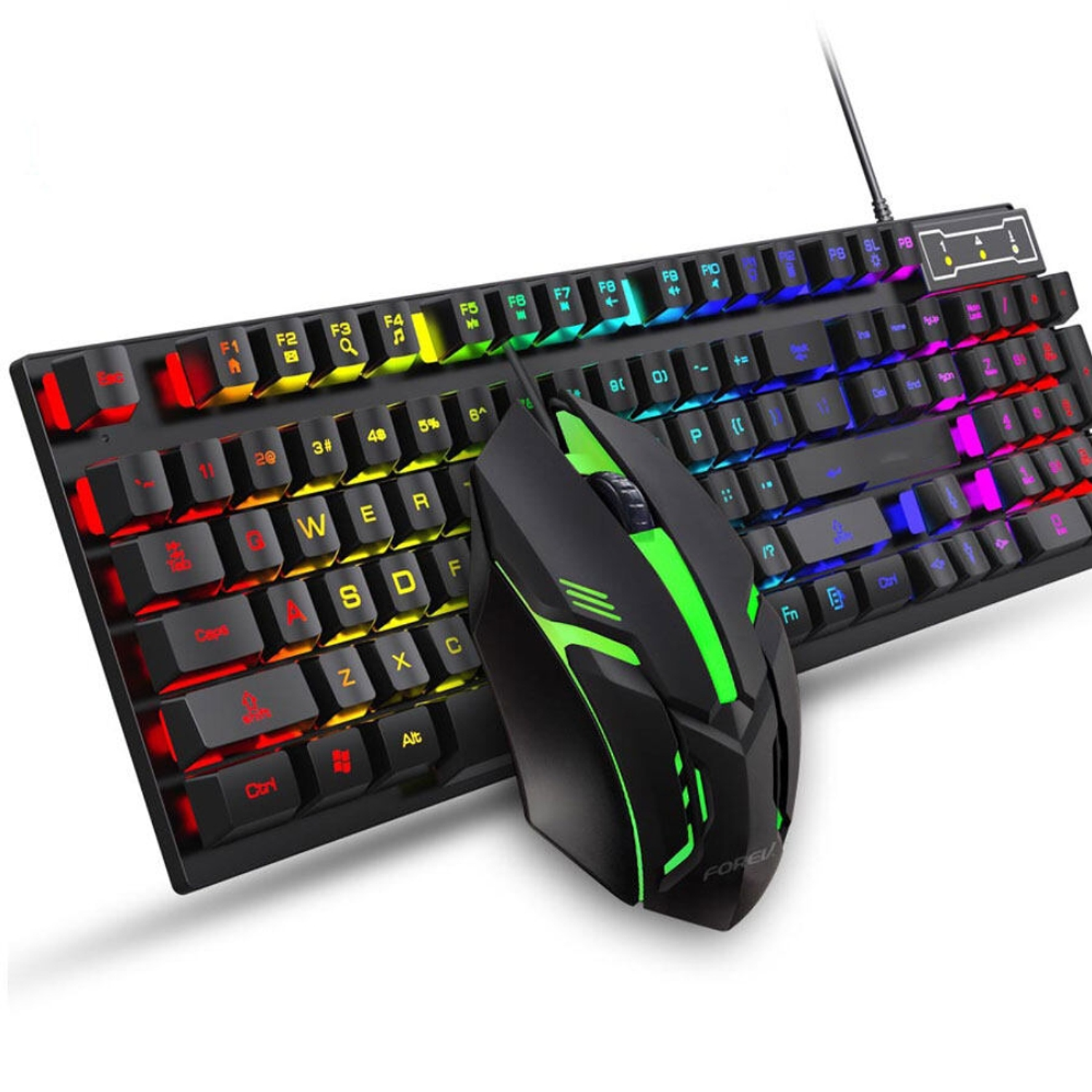 Pack Gamer Jedel Mouse y Teclado GK110+ 3