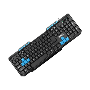 Teclado Jedel Multimedia KB-518, Color Negro