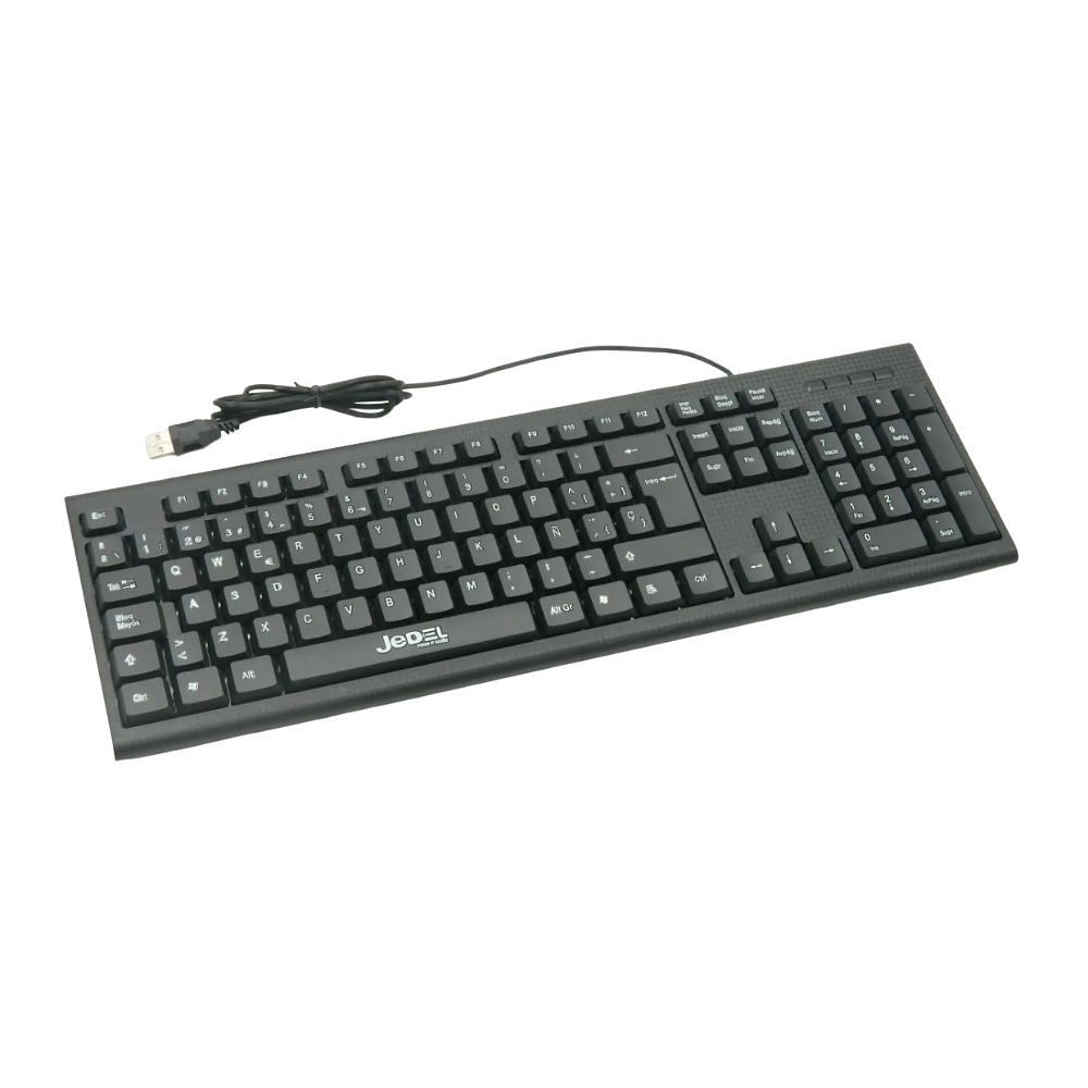 Pack Teclado  y Mouse Jedel G17, Color Negro 2