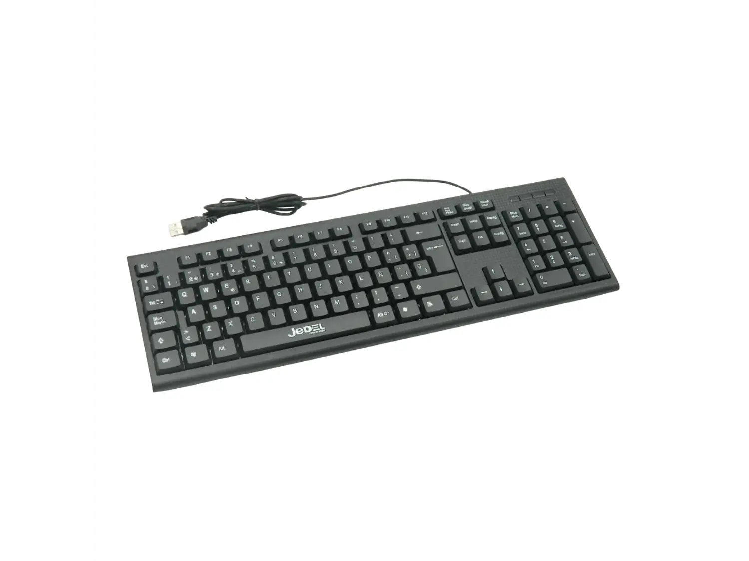 Pack Teclado  y Mouse Jedel G17, Color Negro 2