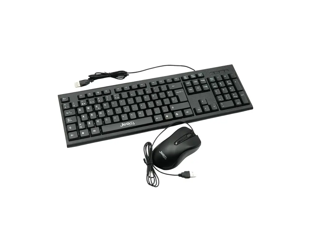 Pack Teclado  y Mouse Jedel G17, Color Negro 1