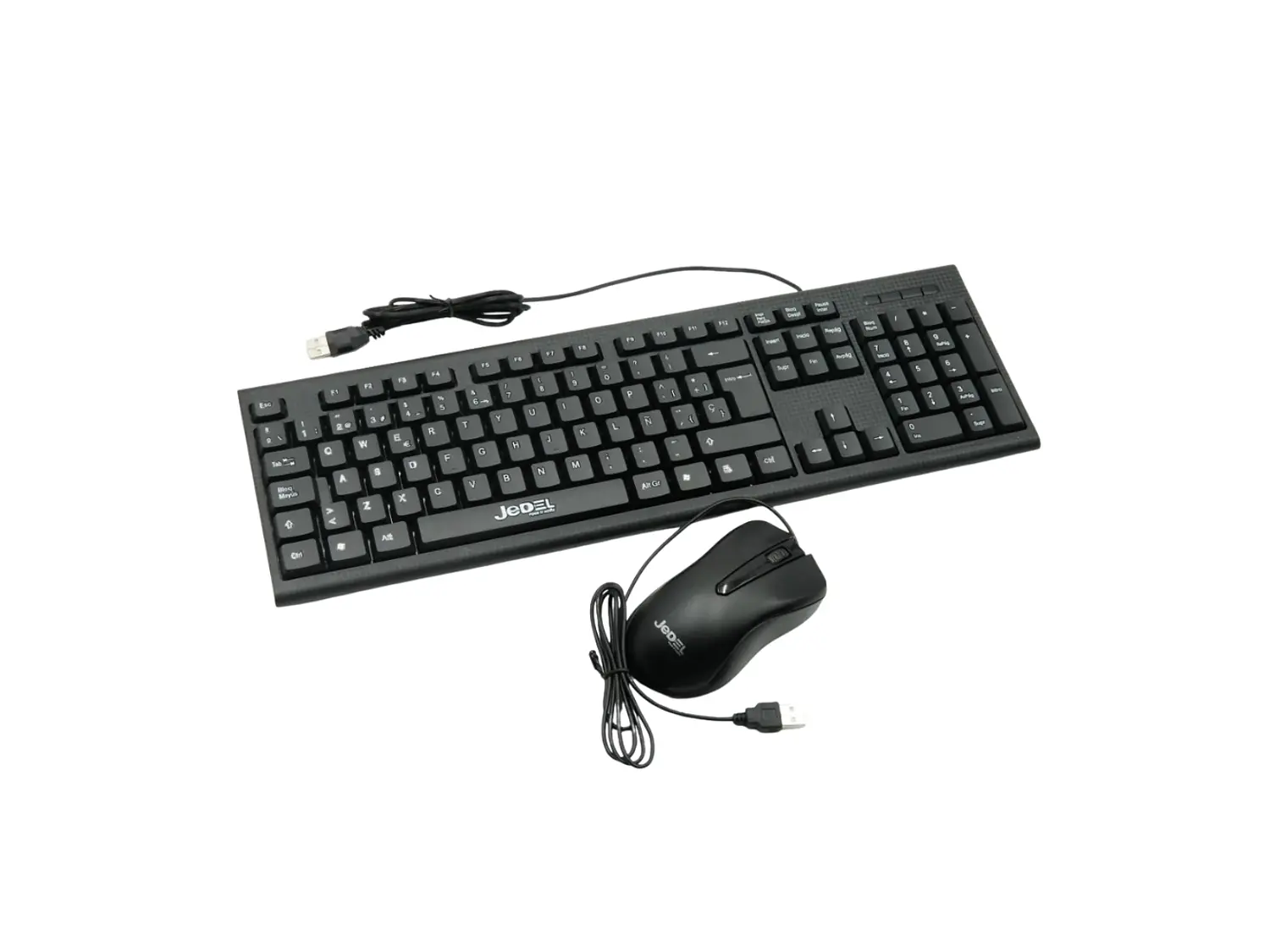 Pack Teclado  y Mouse Jedel G17, Color Negro 1