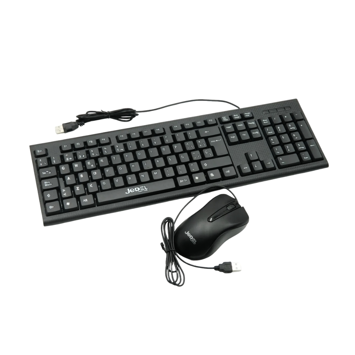 Pack Teclado  y Mouse Jedel G17, Color Negro 1