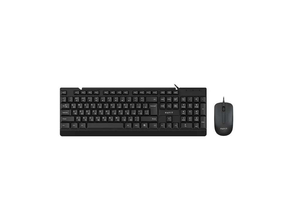 Pack Teclado y Mouse Havit USB Español 1