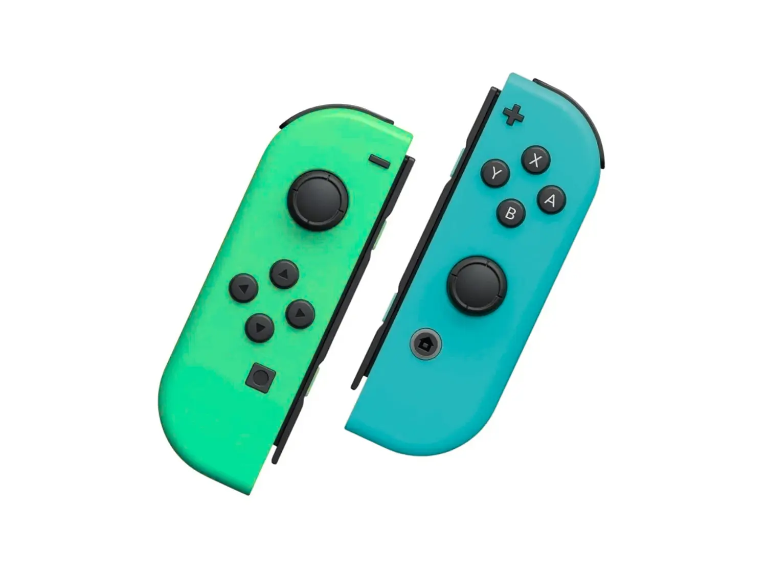 Joy Con Para Nintendo Switch y Oled, Color Verde y Celeste Pastel 2