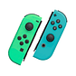 Joy Con Para Nintendo Switch y Oled, Color Verde y Celeste Pastel - Miniatura 2