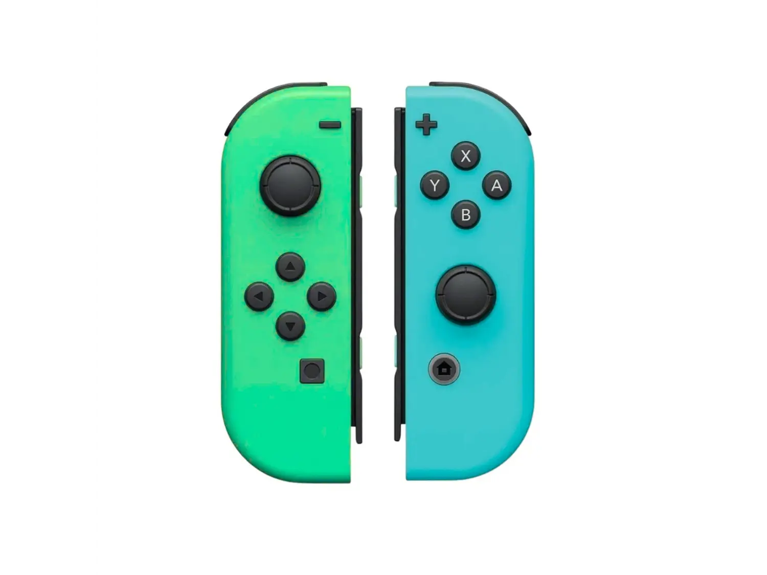 Joy Con Para Nintendo Switch y Oled, Color Verde y Celeste Pastel 1
