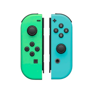 Joy Con Para Nintendo Switch y Oled, Color Verde y Celeste Pastel
