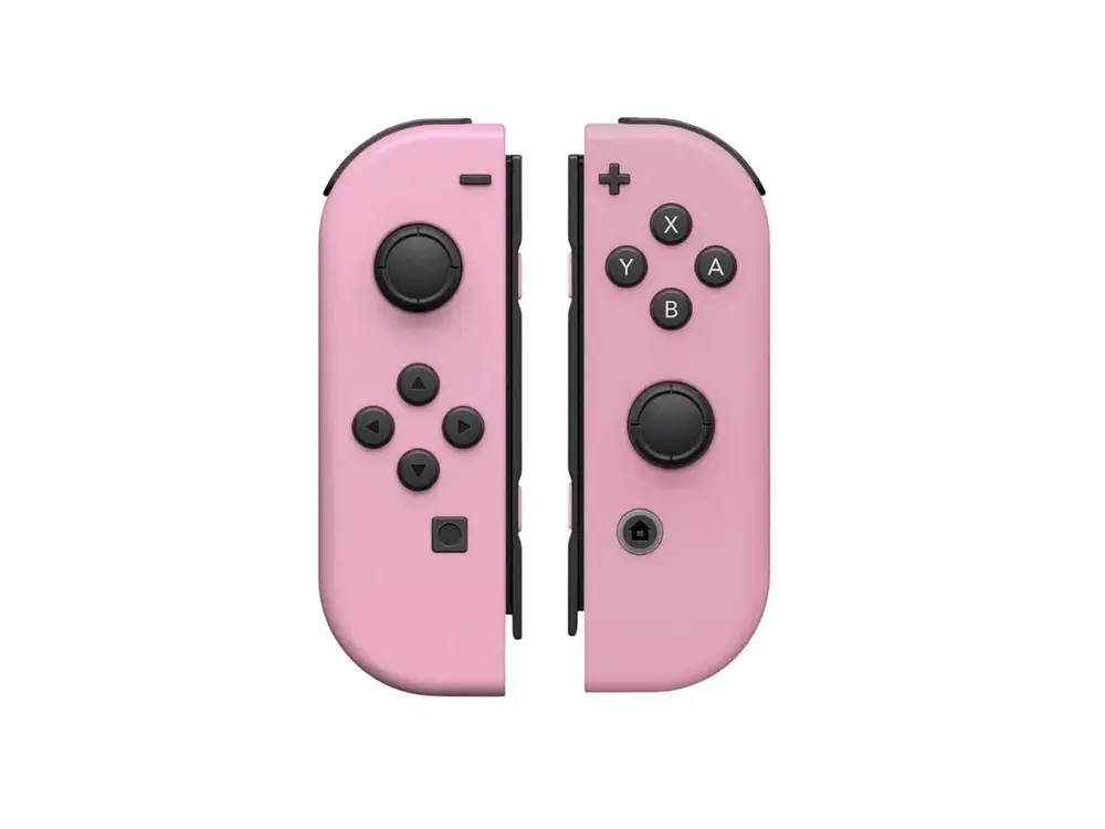 Joy Con Para Nintendo Switch y Oled, Color Rosado Pastel 1