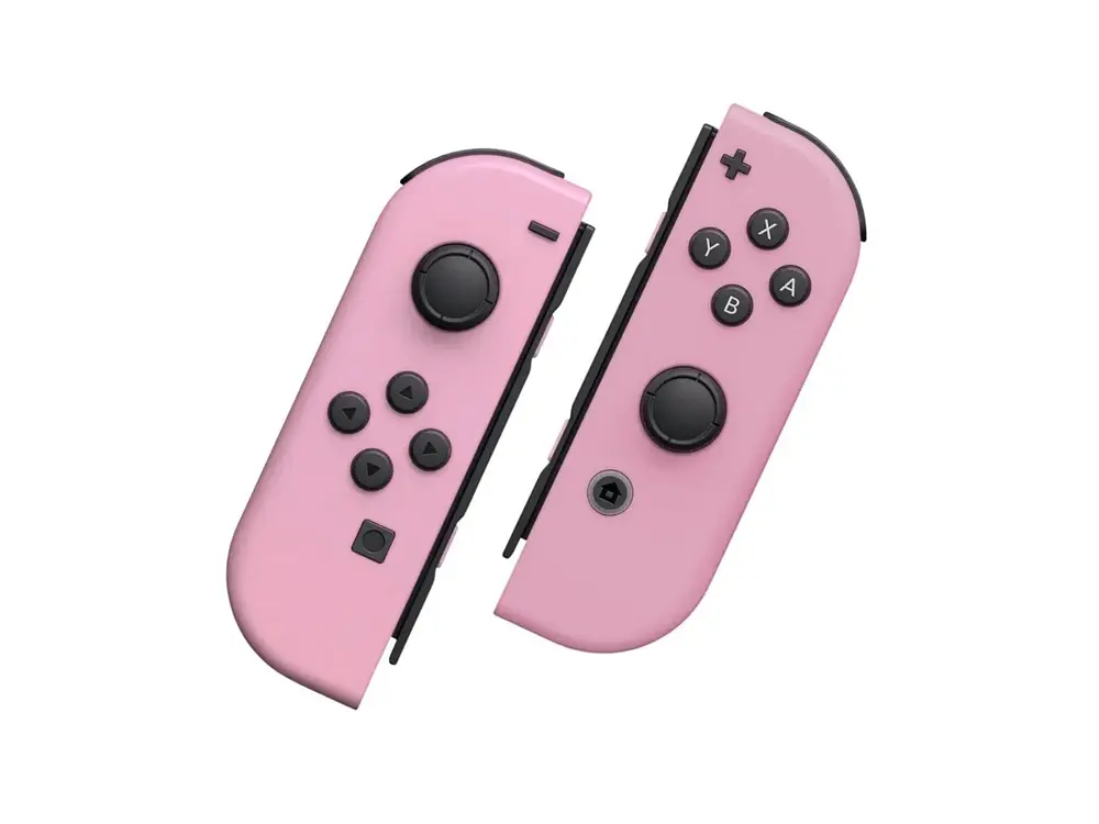 Joy Con Para Nintendo Switch y Oled, Color Rosado Pastel 2