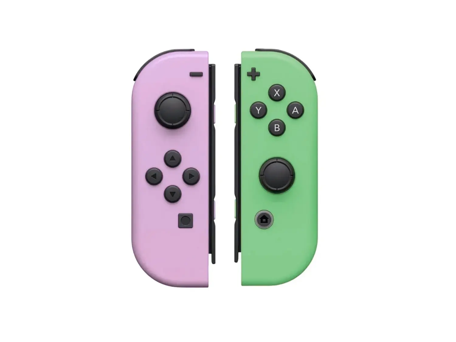 Joy Con Para Nintendo Switch y Oled, Color Morado y Verde Pastel 1