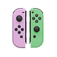 Joy Con Para Nintendo Switch y Oled, Color Morado y Verde Pastel - Miniatura 1