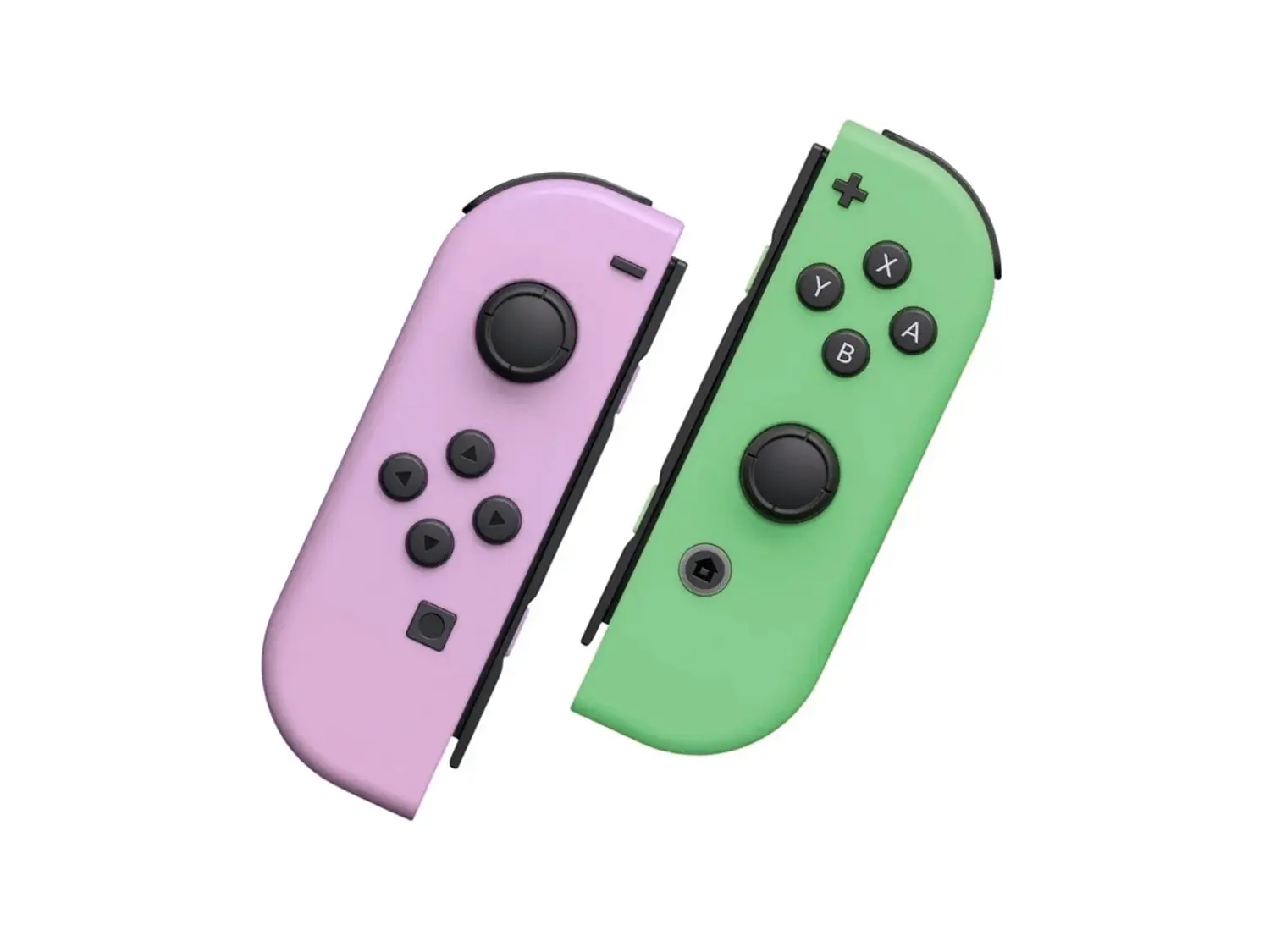 Joy Con Para Nintendo Switch y Oled, Color Morado y Verde Pastel 2