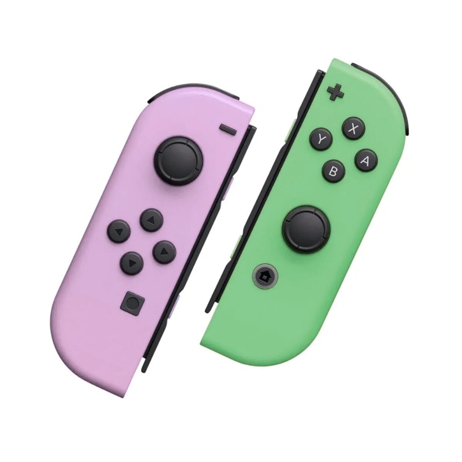 Joy Con Para Nintendo Switch y Oled, Color Morado y Verde Pastel 2