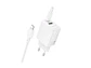 Cargador Borofone BN29 SEC GaN 30W, Doble Puerto + Cable Lightning - Miniatura 3