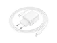 Cargador Borofone BN29 SEC GaN 30W, Doble Puerto + Cable Lightning - Miniatura 6