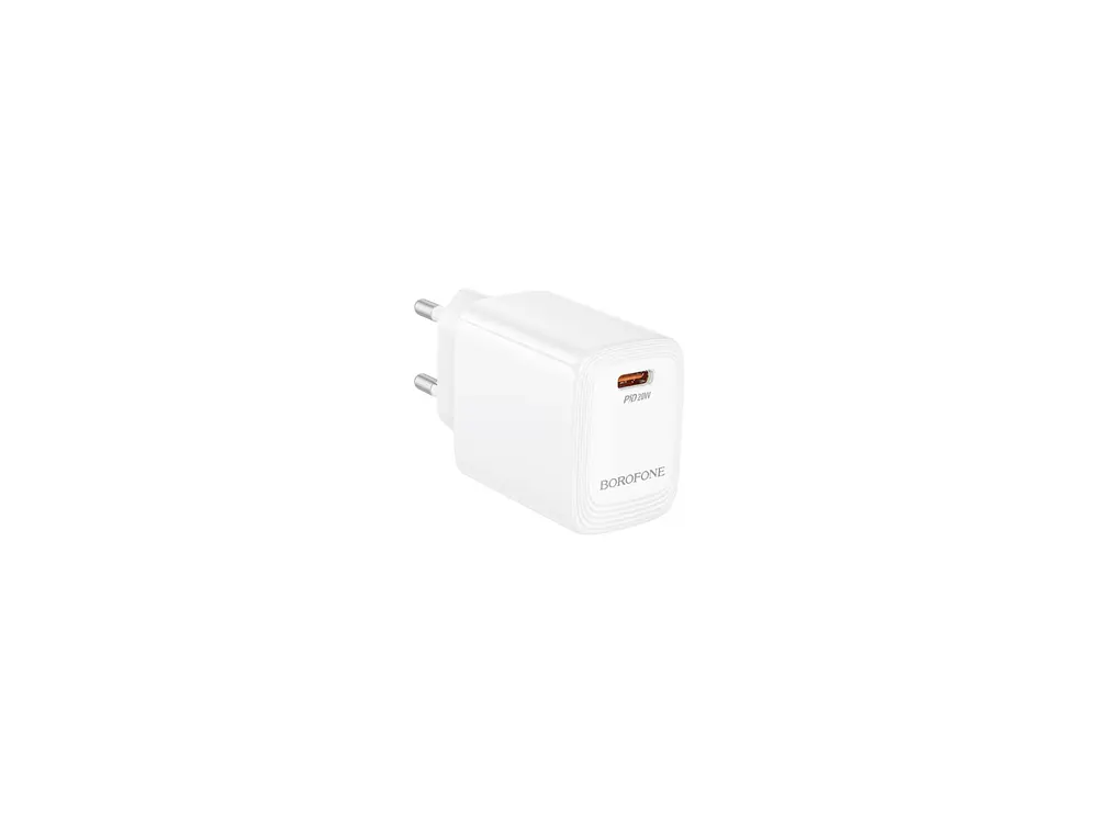 Cargador Borofone BN26 SEC GaN 20W, Puerto USB C 5