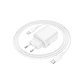 Cargador Borofone BN20 SEC GaN 20W, Puerto USB C + Cable Usb C - Miniatura 5