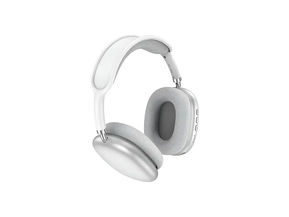 Audifono Borofone B022 Elegant, Bluetooth, Color Plateado 1