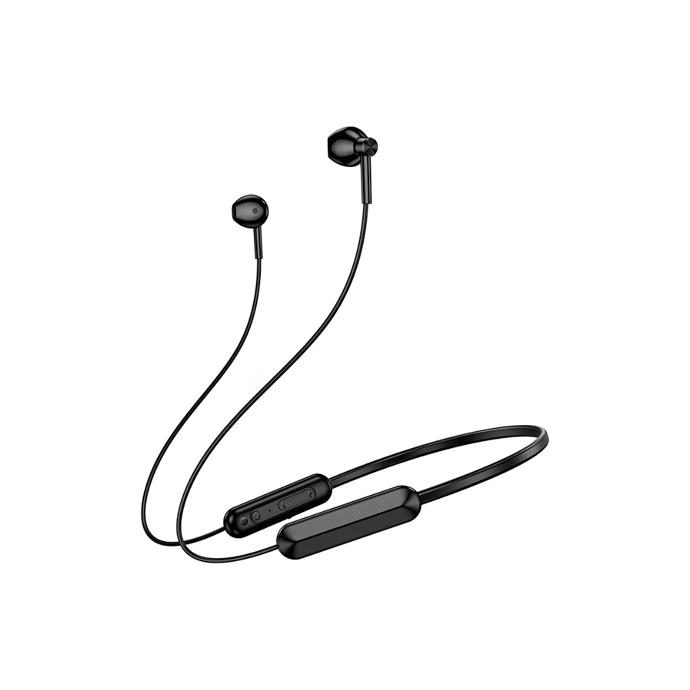 Audífono Deportivo Borofone BE70 Ultra Ligero, Color Negro 2