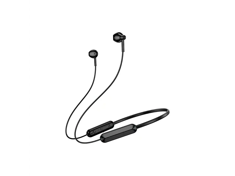 Audífono Deportivo Borofone BE70 Ultra Ligero, Color Negro 2