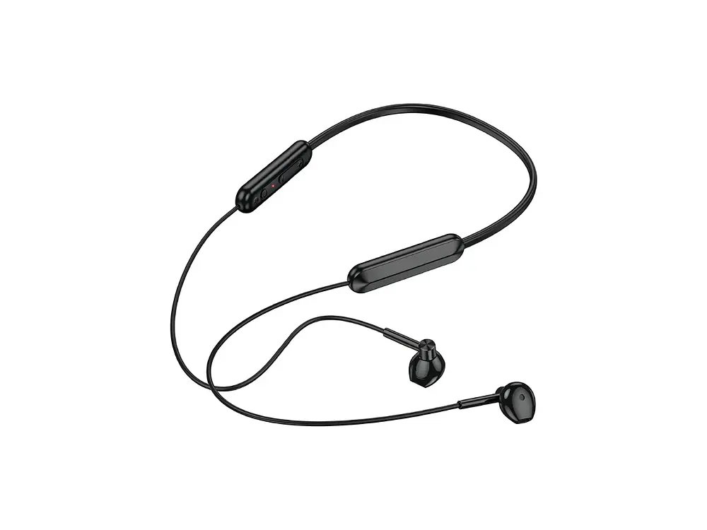 Audífono Deportivo Borofone BE70 Ultra Ligero, Color Negro 3