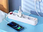 Alargador Inteligente Hoco NS1, 4000w, Color Blanco - Miniatura 4