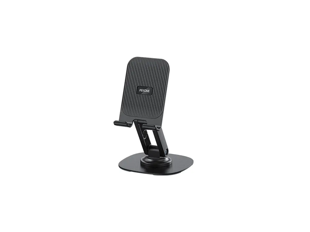 Soporte Para Teléfono Wekome WA-S103, Giro 360°, Color Negro 1