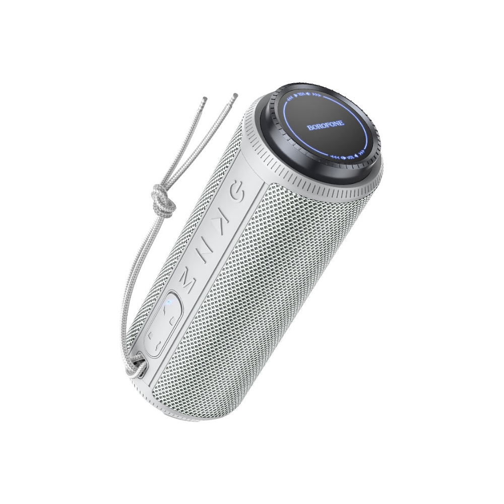 Parlante Bluetooth Tws Borofone BR22 Deportivo, Color Gris 1