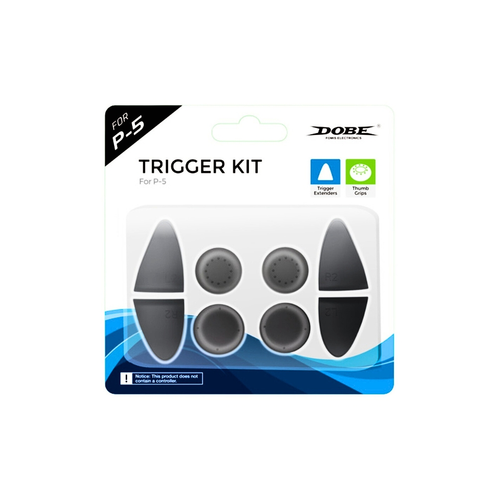 Kit Trigger Dobe TP5-0513 Para Ps5, Color Negro 1