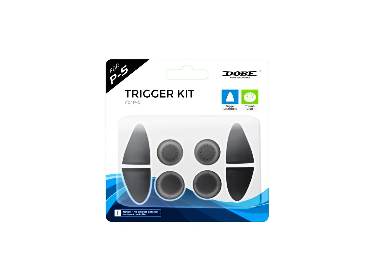 Kit Trigger Dobe TP5-0513 Para Ps5, Color Negro 1