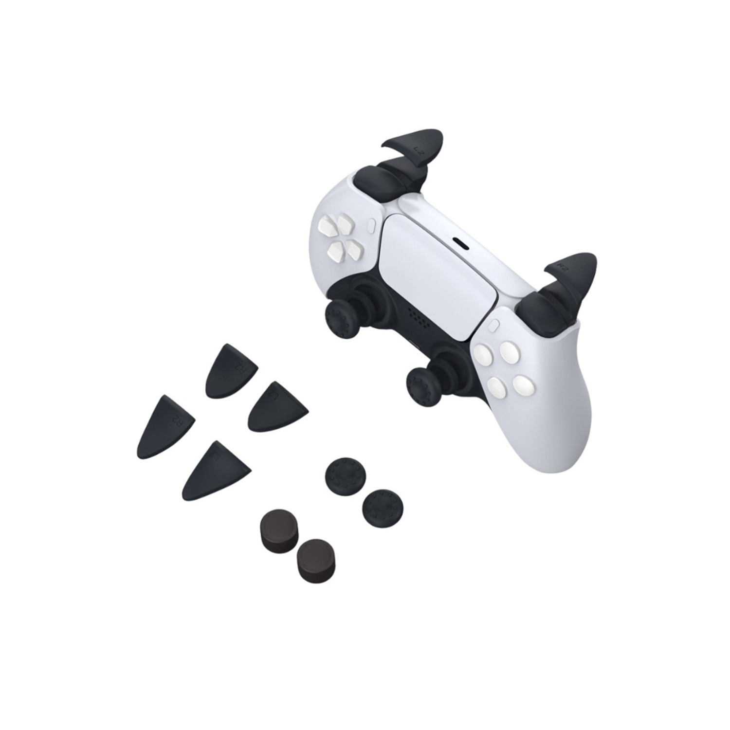 Kit Trigger Dobe TP5-0513 Para Ps5, Color Negro 3