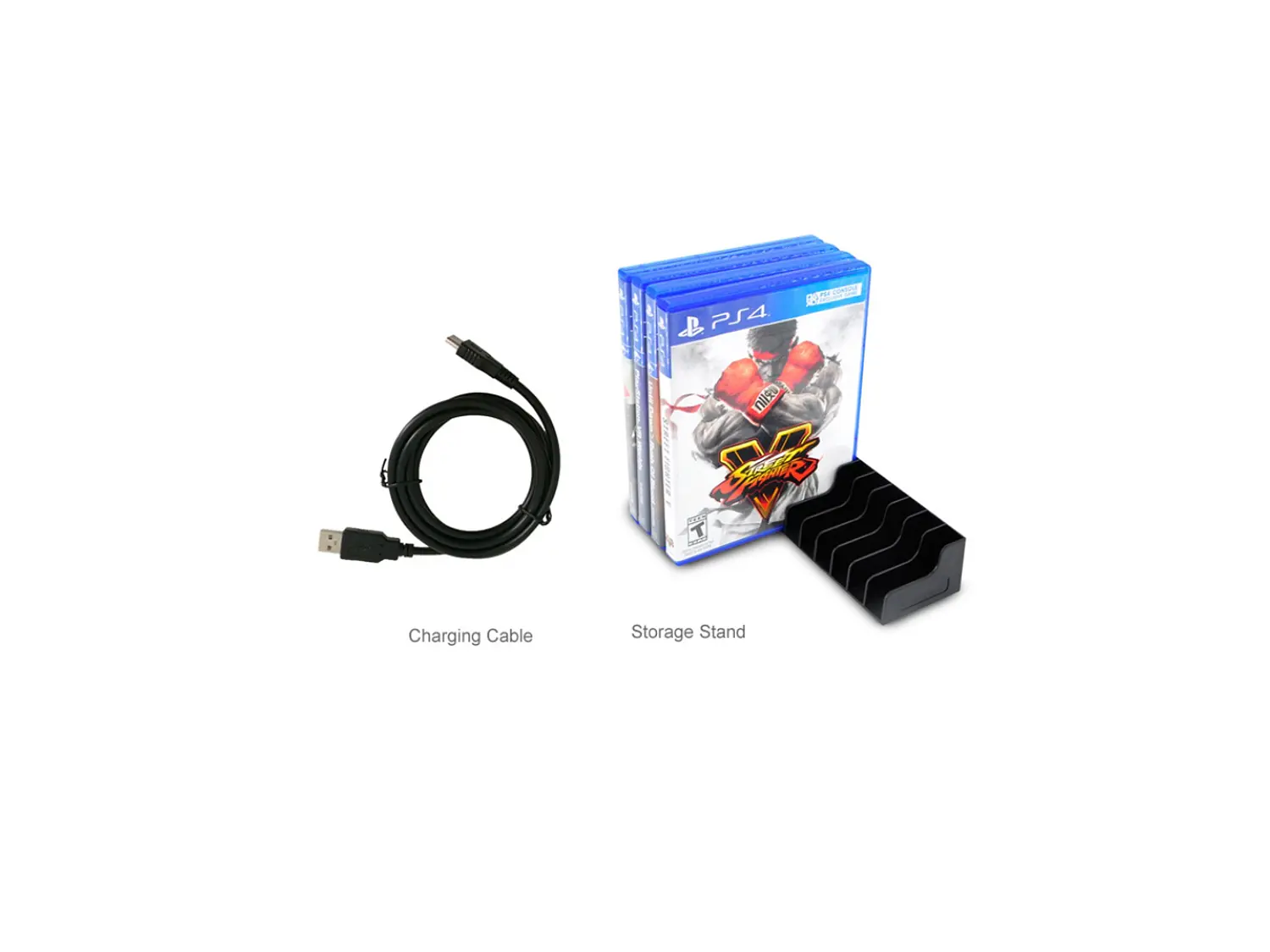 Pack Gamer Dobe TP4-18101, 5 en 1 para PS4 4