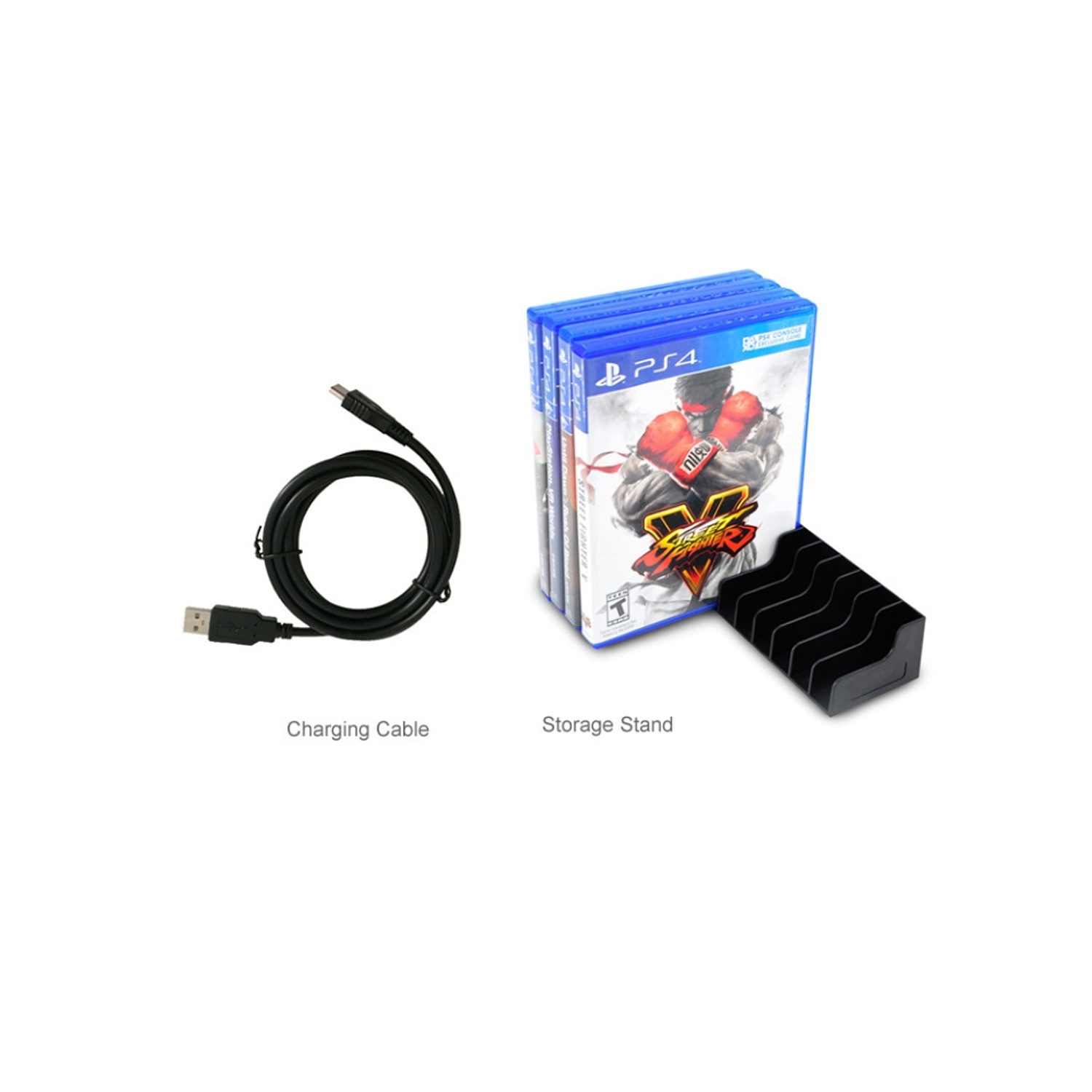 Pack Gamer Dobe TP4-18101, 5 en 1 para PS4 4