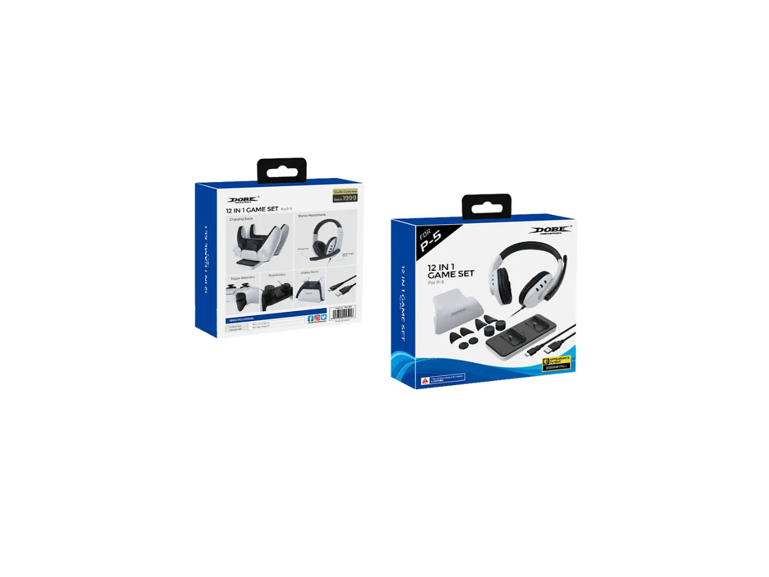 Pack Gamer Dobe TP5-0578, 12 en 1 para PS5 1