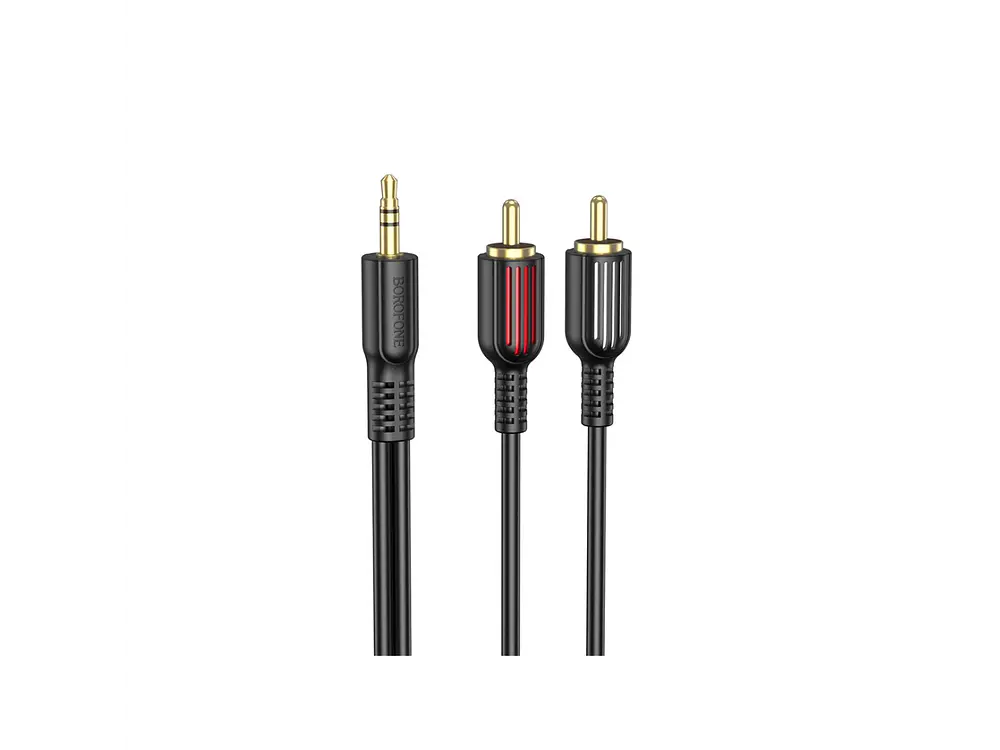 Cable Borofone BL11 Auxiliar 3.5 a RCA, 1.5 mt 3