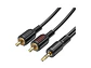 Cable Borofone BL11 Auxiliar 3.5 a RCA, 1.5 mt - Miniatura 2