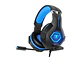Audífono Gamer Beexcellent GM-6, Color Negro, Luz Azul - Miniatura 1