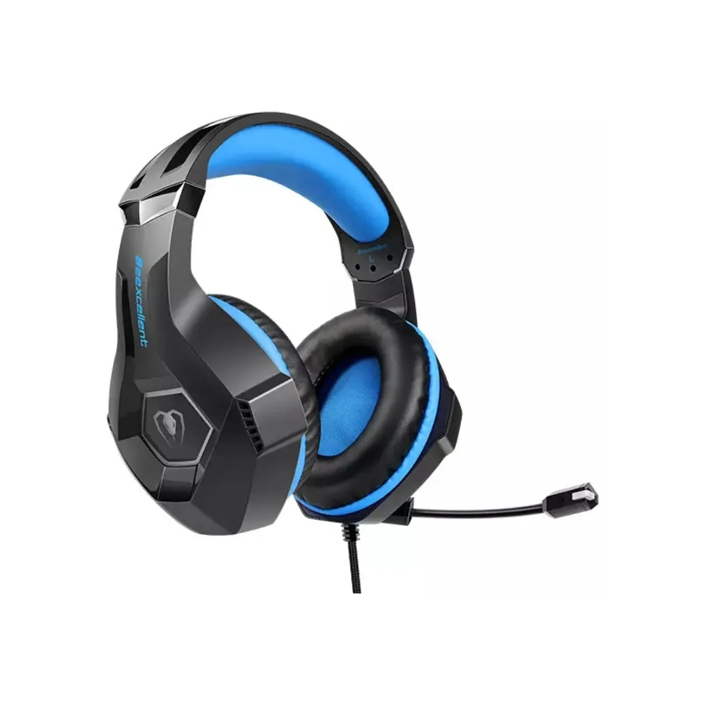 Audífono Gamer Beexcellent GM-6, Color Negro, Luz Azul 2