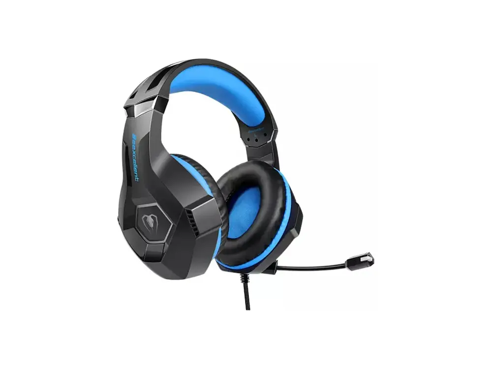 Audífono Gamer Beexcellent GM-6, Color Negro, Luz Azul 2