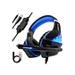Audífono Gamer Beexcellent GM-5, Color Negro, Luz Azul - Miniatura 3