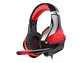 Audífono Gamer Beexcellent GM-5, Color Negro, Luz Roja - Miniatura 1