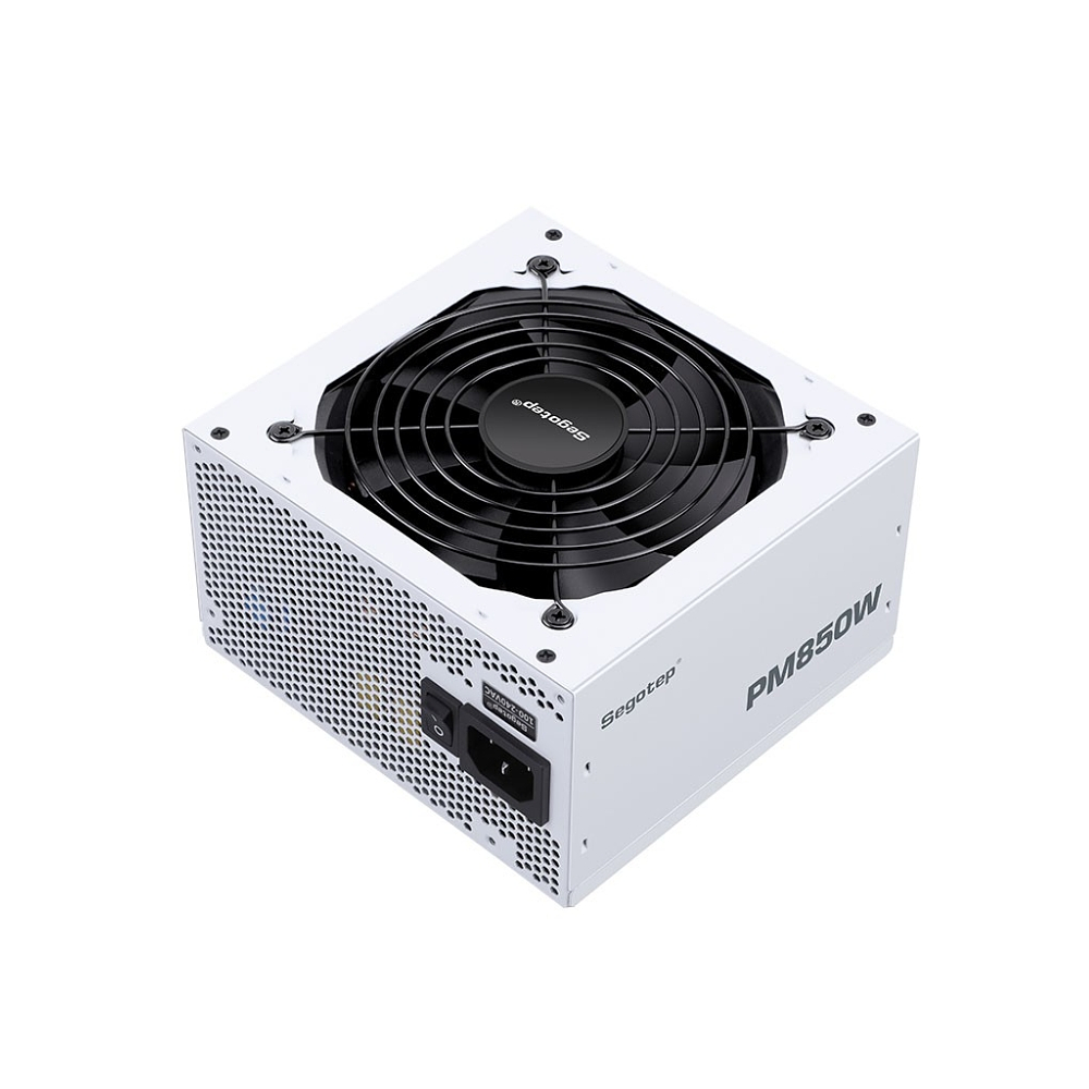 Fuente de Poder Segotep PM850W 80 Plus Platinum, Color Blanco 5