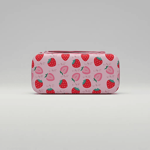 Bolso Para Nintendo Switch Oled Rígido, Diseño Strawberry